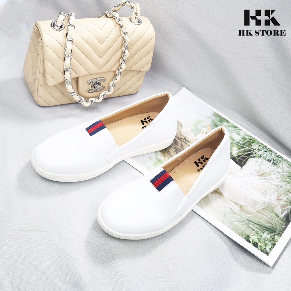 Giày bệt nữ da cừu - hàng cao cấp sang chảnh - bảo hành 12 tháng, hàng chính hãng HK.STORE