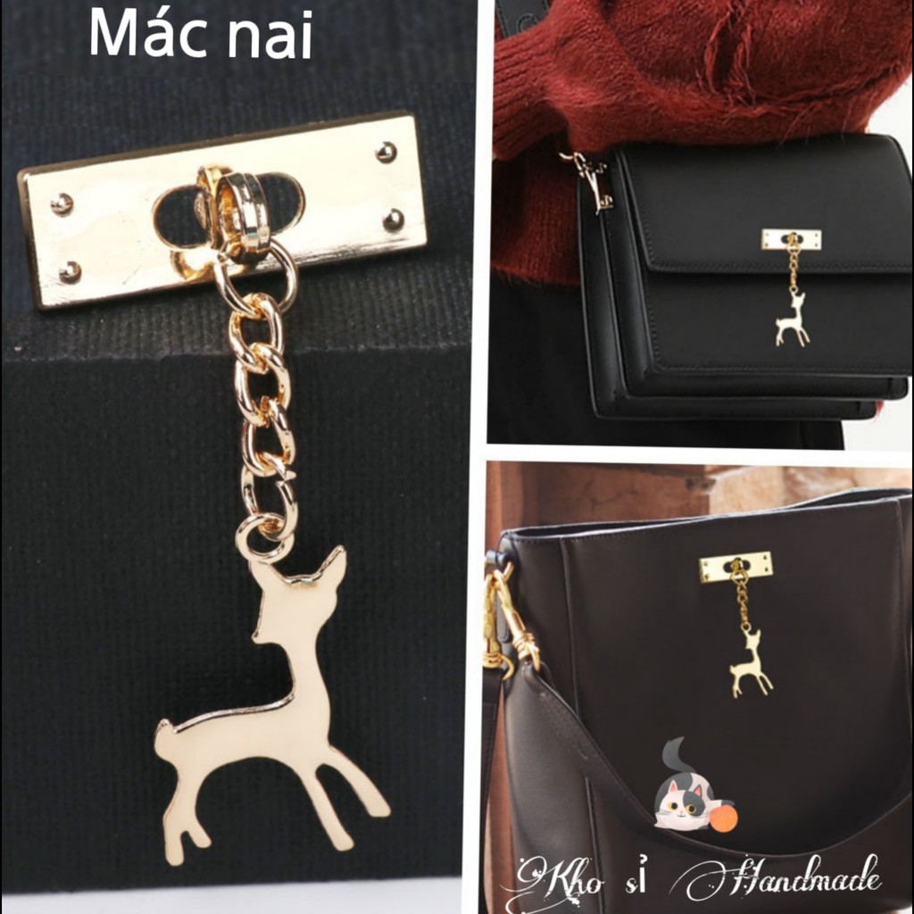 Mác nai treo - Phụ kiện làm túi