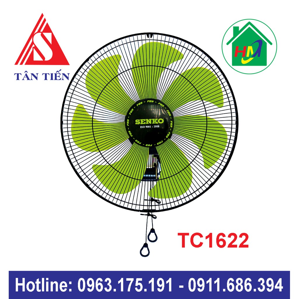 Quạt Treo Công Nghiệp 7 Cánh Senko TC1622