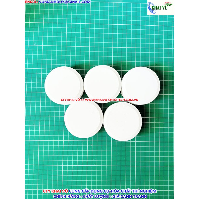 Xô 5kg TCCA VIÊN 200Gram -Clo Viên Dạng Sủi Khử Trùng
