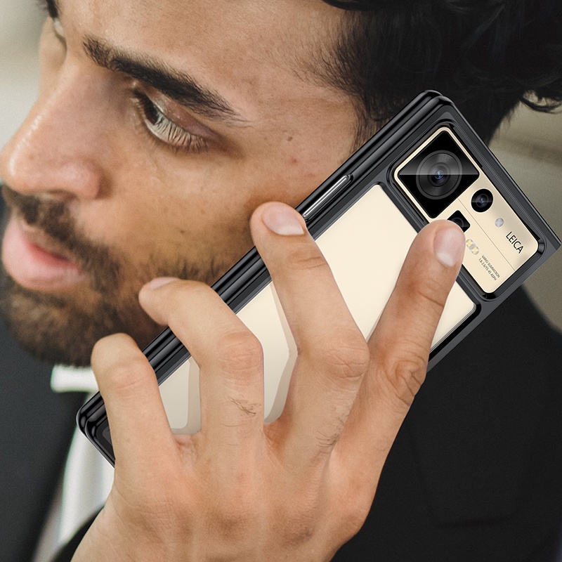 Vỏ Bao Da Điện Thoại Chống Sốc Bằng Silicon Cho xiaomi mix fold 2 Ốp