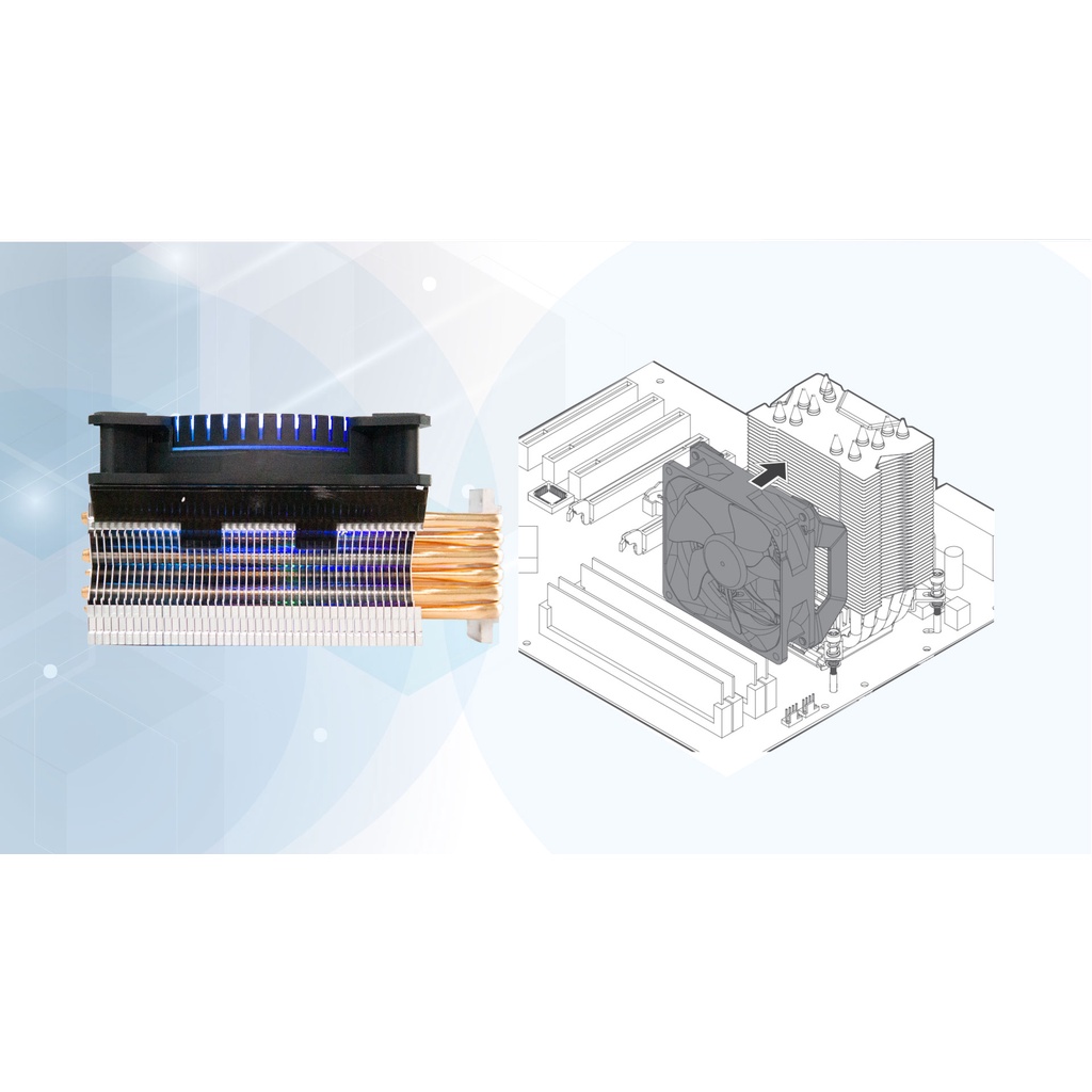 Quạt tản nhiệt VSP-T610 plus