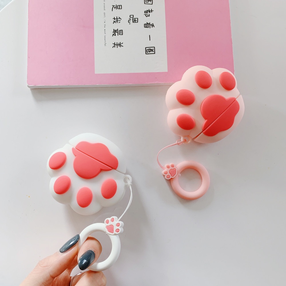 Case Airpod 1, 2,airpods pro Vỏ đựng tai nghe không dây airpods i11 i12 i18 i100 mã bàn chân