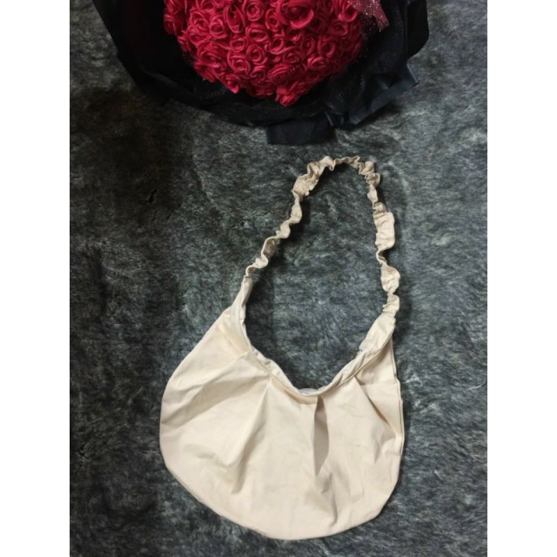 Túi đeo vai, đeo chéo, vải vanvas - CÁI BANG RÚT DÂY