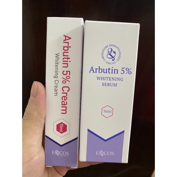 Serum ECOS Arbutin 5% dưỡng trắng da mờ thâm chống lão hoa