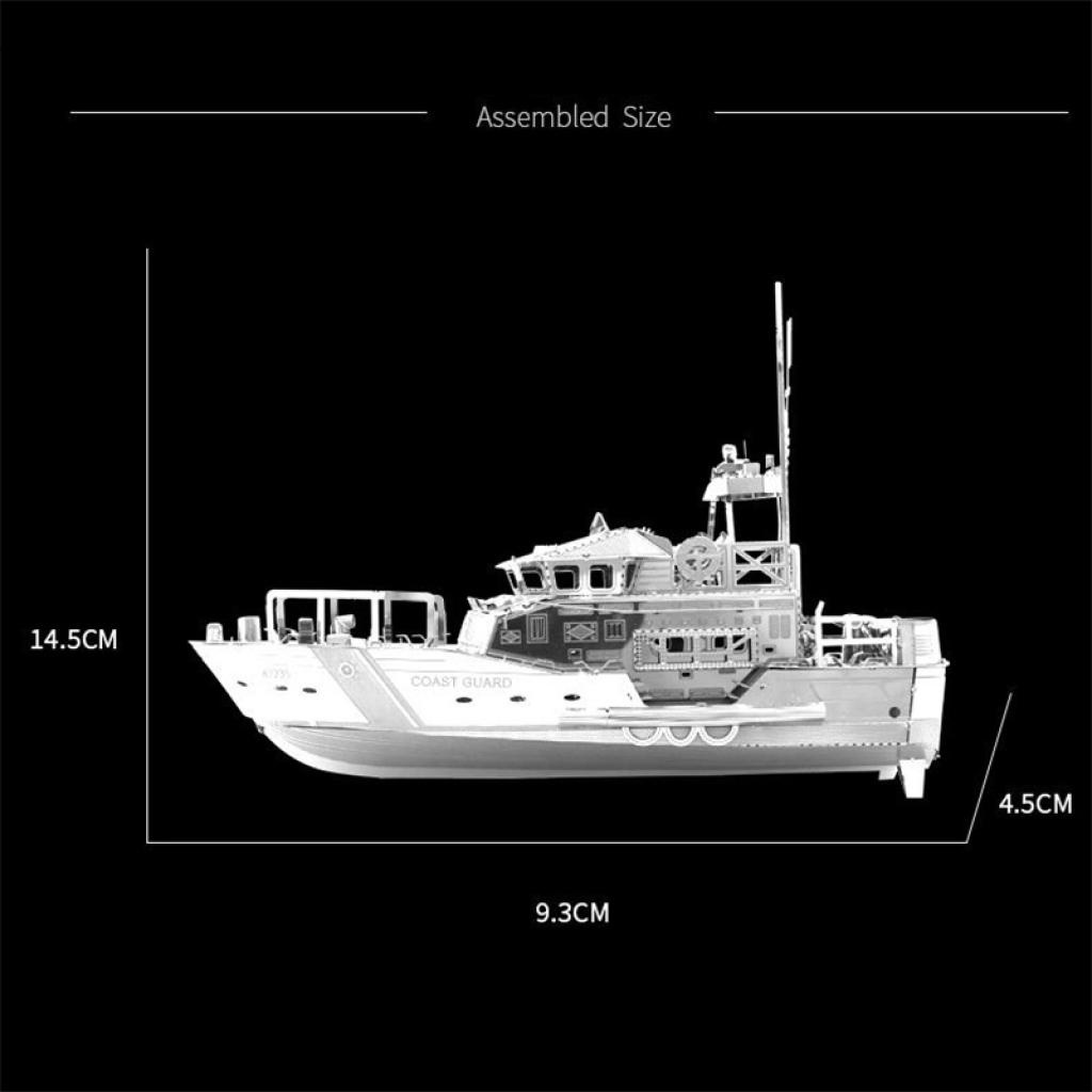 Mô hình lắp ráp LIFEBOAT C22201 1:100 3D bằng thép không gỉ DIY