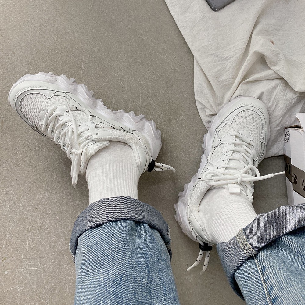 [Mã FAGREEN245 giảm 10% tối đa 30K đơn 99K] Giày Sneaker Phong Cách Hồng Kông Thiết Kế Thời Trang Năng Động 002 | BigBuy360 - bigbuy360.vn