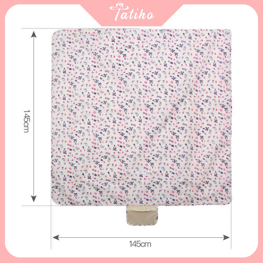 [Hàng Xịn, Giá Tốt] Thảm Picnic, Khăn Tấm Trải Cắm Trại, Du Lịch, Dã Ngoại  Chống Thấm Nước Gấp Gọn Tiện Dụng- Mã PN001