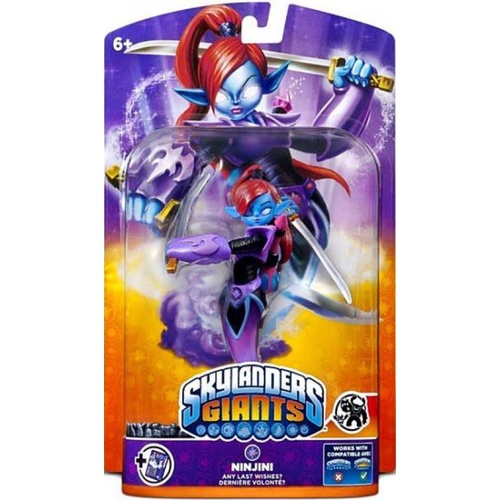 MÔ HÌNH FIGURE NHẬN VẬT GAME SKYLANDER  NINJINI FULLBOX CHÍNH HÃNG