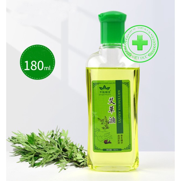 Tinh dầu gừng- tinh dầu ngải cứu dùng cho Massage-Hộp 180ml