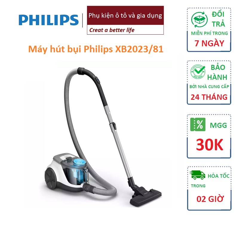 Máy hút bụi Philips XB2023/81 công suất tối đa 1800W – BH 24 tháng-lvh.store92