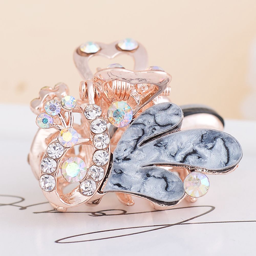 Kẹp tóc hình chú công phong cách Hàn Quốc