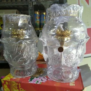 Đèn lưu ly trắng trong