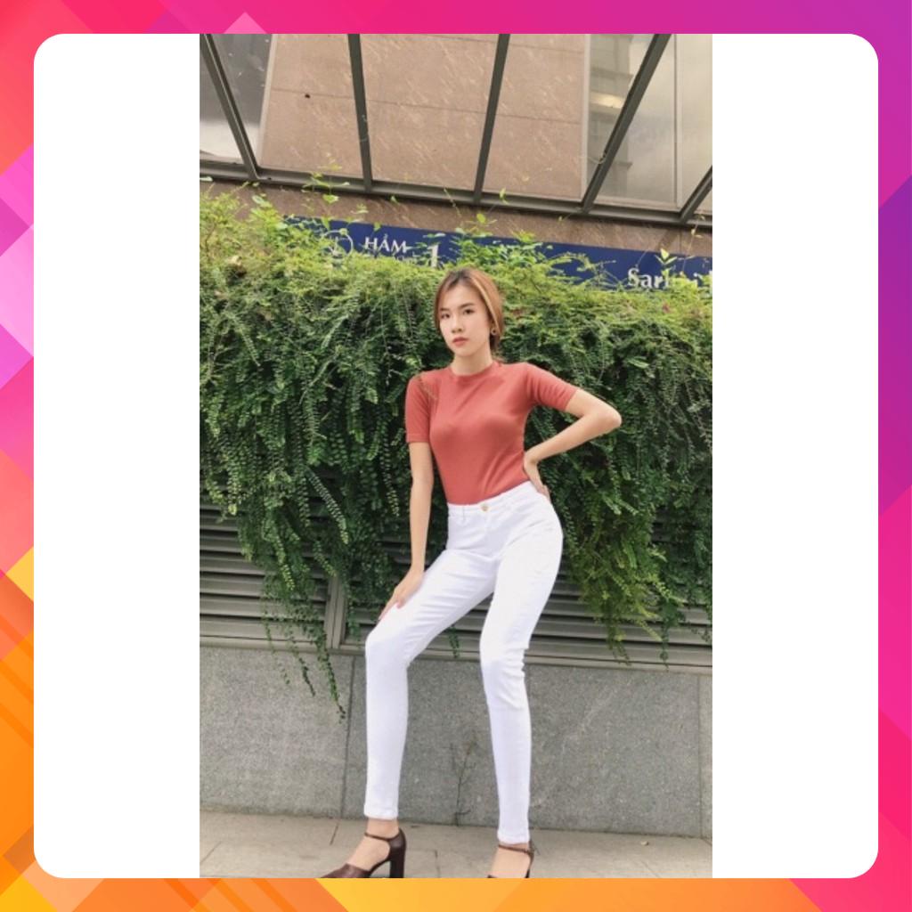 QUẦN KAKI TRẮNG DÁNG ÔM PHOM CHUẨN TÔN DÁNG 40-60kg
