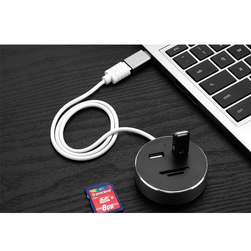 Thiết bị nối dài cáp OTG chuyển đổi đầu cắm loại C sang ổ cắm USB 3.0 dùng cho điện thoại và macbook