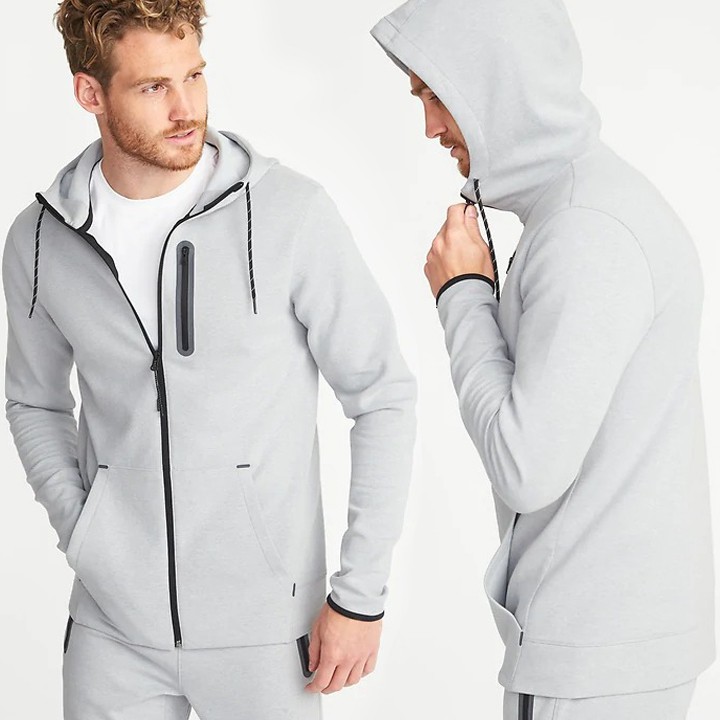 ÁO KHOÁC NAM HOODIE CÓ DÂY KÉO HÀNG XUẤT DƯ | BigBuy360 - bigbuy360.vn