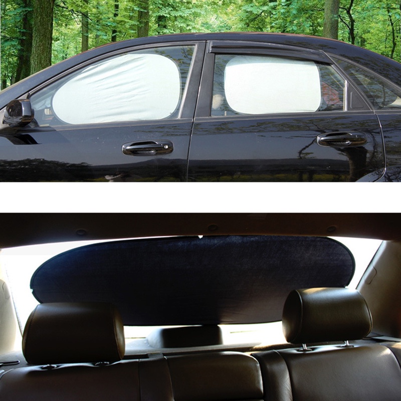 Tấm Che Nắng Kính Xe Ô Tô - Bộ 6 Miếng Chống Nắng Kính Xe - Phản Quang Cách Nhiệt