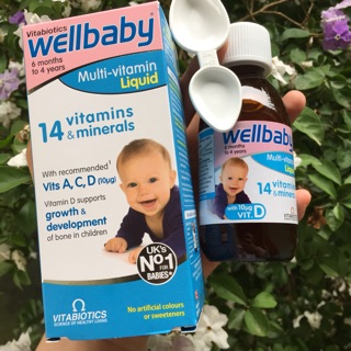 Well baby 14 vitamin