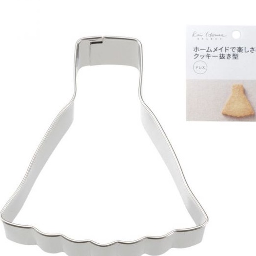 Khuôn làm bánh inox Kai Made in Japan