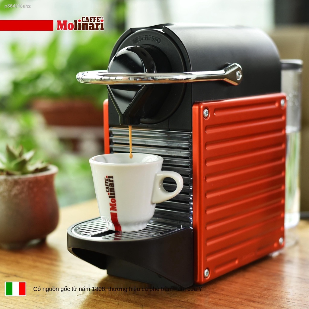 [HOT]✘❀¤Molinari Mona Italy nhập khẩu cà phê espresso Máy pha viên nén Nespresso phổ thông 10 / hộp