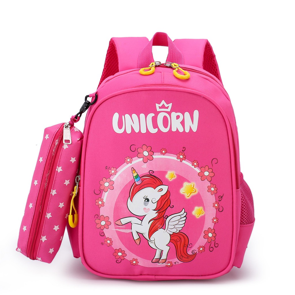 [MẪU GIÁO-2-5 TUỔI] Balo Unicorn mầm non, Túi mẫu giáo bé trai bé gái hình con vật dễ thương chống thấm nước