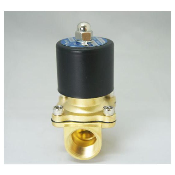 Van điện từ thường đóng UW20, van nước tự ngắt bằng điện, thân và dây van bằng đồng