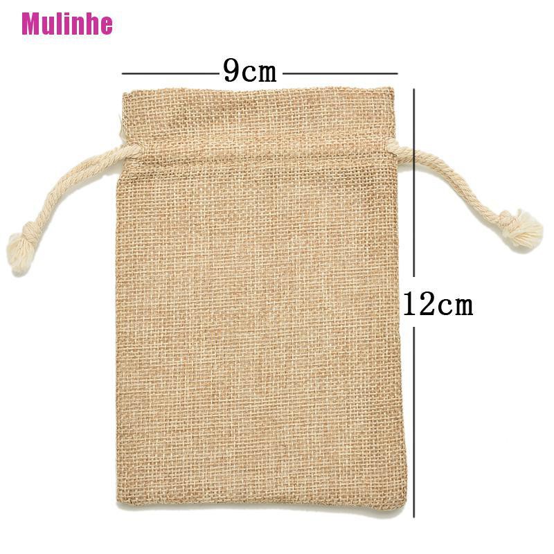 Túi dây rút mini bằng vải bố để đựng cà vạt tiện lợi