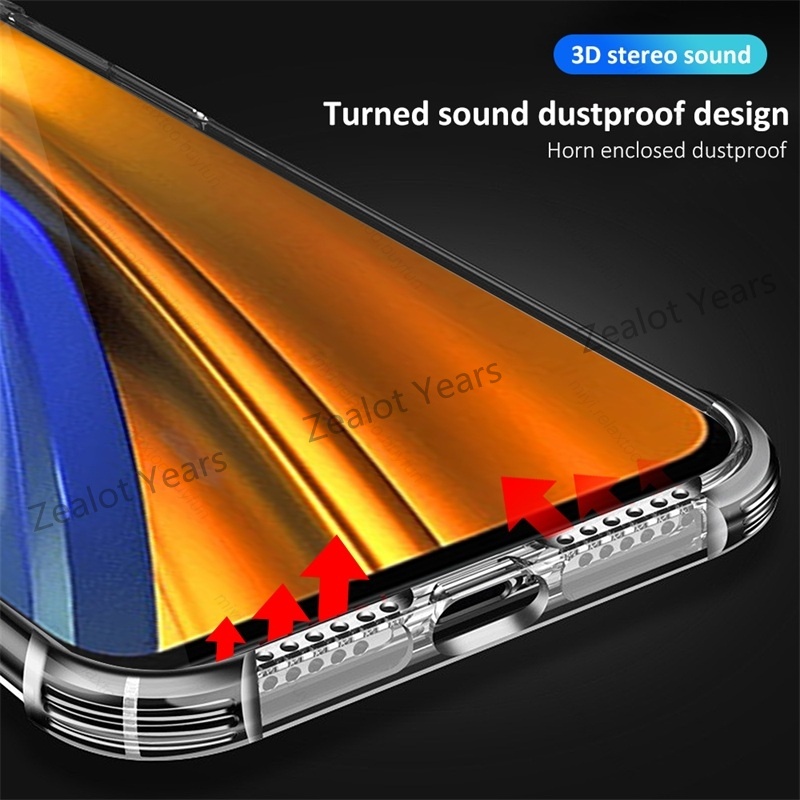 Ốp Điện Thoại TPU Silicon Mềm Trong Suốt Chống Sốc Cho Xiaomi POCO Pocco F4 5G PocoF4 Redmi K40S