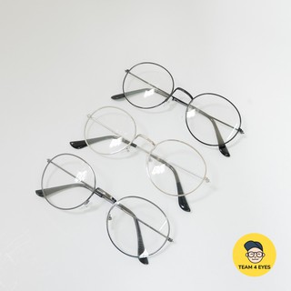 [ Ảnh thật ] Kính cận tròn bầu hợp kim siêu xinh có ảnh mẫu