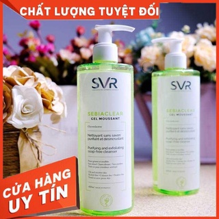 SVR Sebiaclear Gel Moussant - Gel Rửa Mặt Dành Cho Da Dầu 400ml