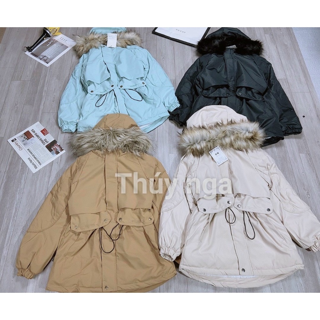 [Mã FAMARAL1 giảm 10K đơn 50K] [BÁN SỈ ]ÁO PARKA NỮ LÓT LÔNG 2020 HOTTREND- KHÔNG SAI TỪ 40-68KG - NTHBOUTIQE
