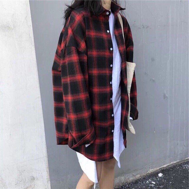 Áo khoác sơ mi Wawa 03 form dài cho teen, chất liệu Kate cao cấp mềm mại tạo ấn tượng mạnh, Mua Ngay