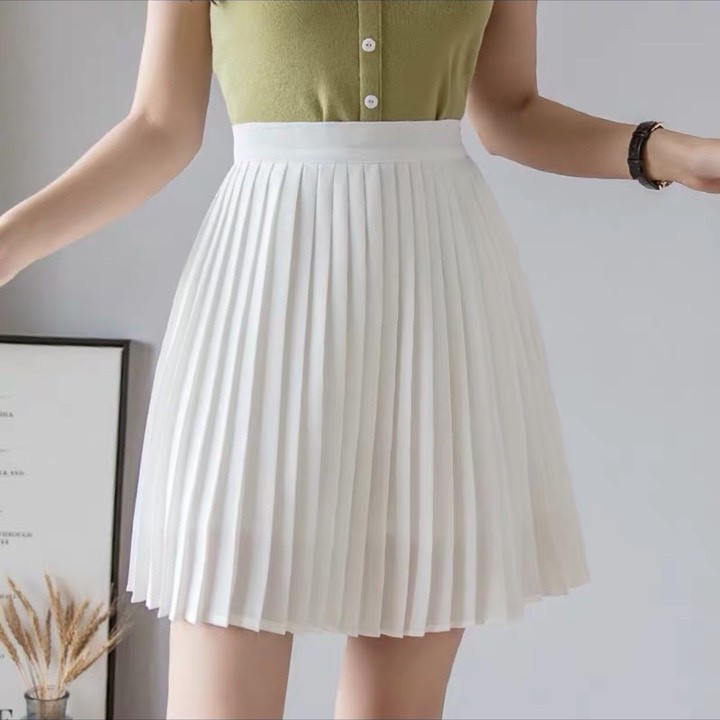 Chân váy xếp ly ngắn dáng xoè chân váy công sở nữ | BigBuy360 - bigbuy360.vn