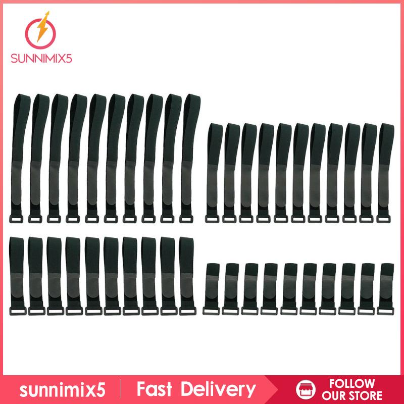 Set 10 Dây Đai Buộc Đồ Dài 20cm Thay Thế Cho Xe Đạp
