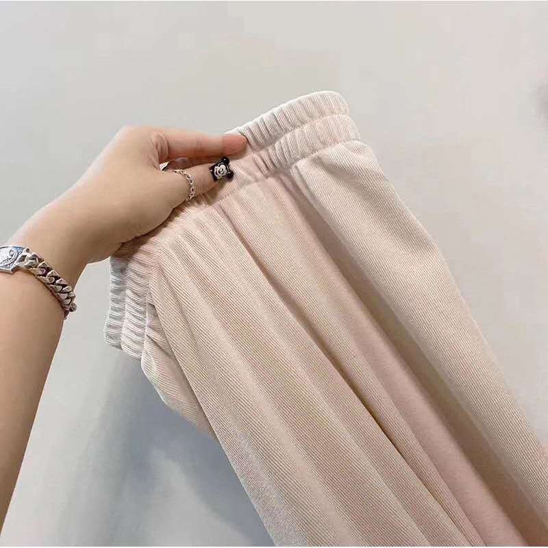 Quần vải ống rộng cạp cao | BigBuy360 - bigbuy360.vn