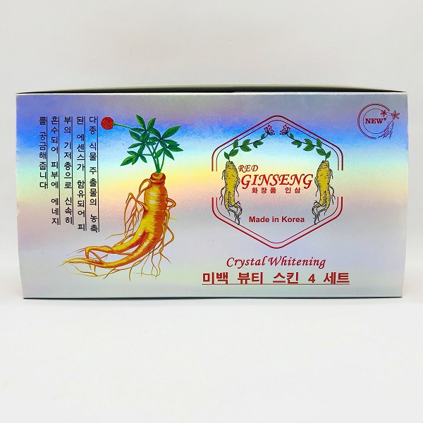 BỘ MỸ PHẨM NÁM, TÀN NHANG NHÂN SÂM GINSENG HÀN QUỐC MỚI