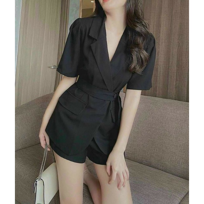 Sét bộ cổ vest sang chảnh lịch sự