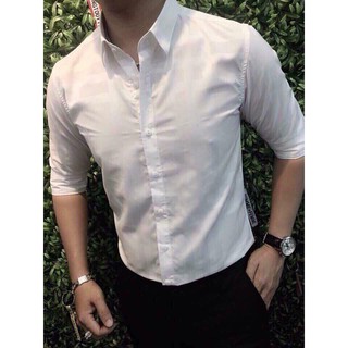 Áo sơ mi vải lụa đủ màu lựa chọn