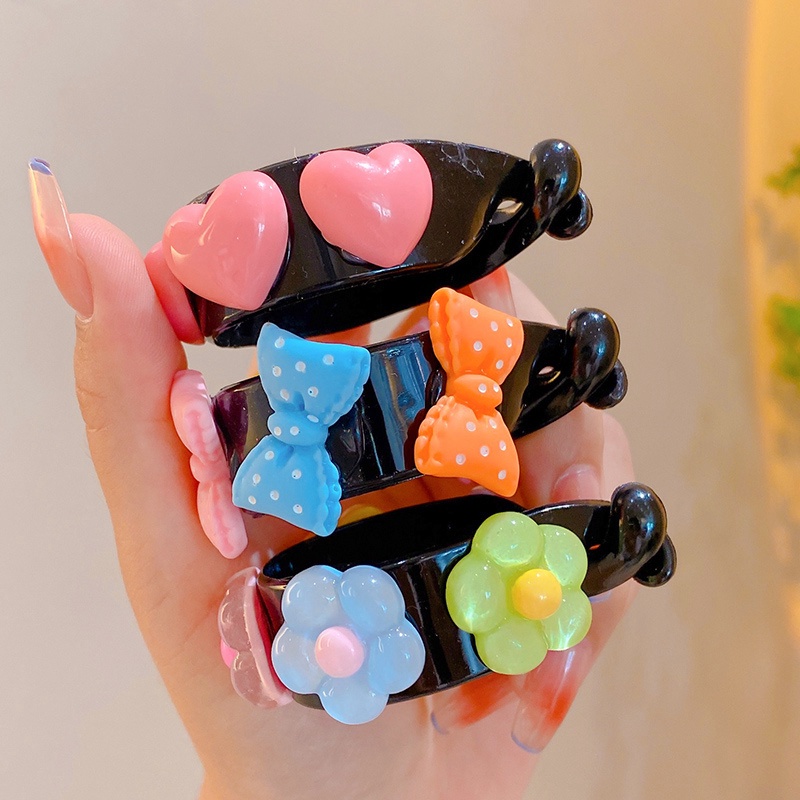 Kẹp Tóc Hoa Dễ Thương Cho Bé Gái