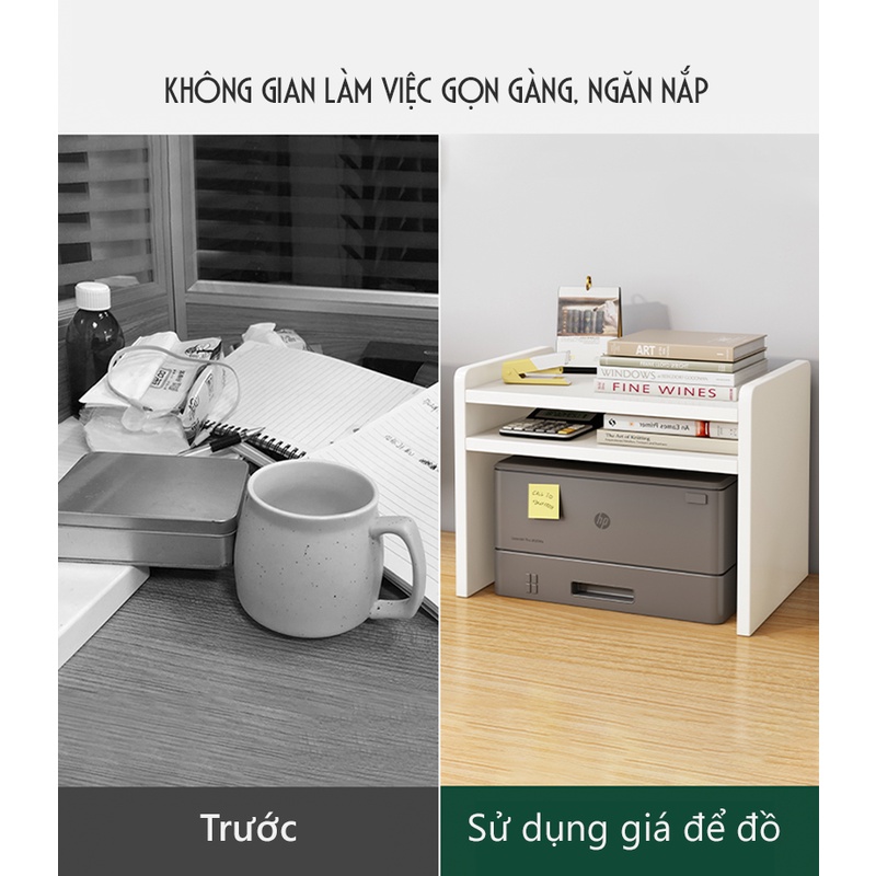 Kệ Để Đồ Văn Phòng IGA Gỗ MDF GP193