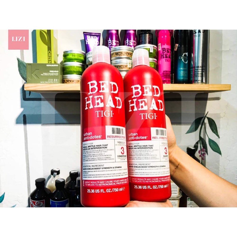 ❤Cam kết 100% chính hãng ❤ Bộ dầu gội xả TIGI Bed Head phục hồi cấp độ 3 [Sale] | BigBuy360 - bigbuy360.vn