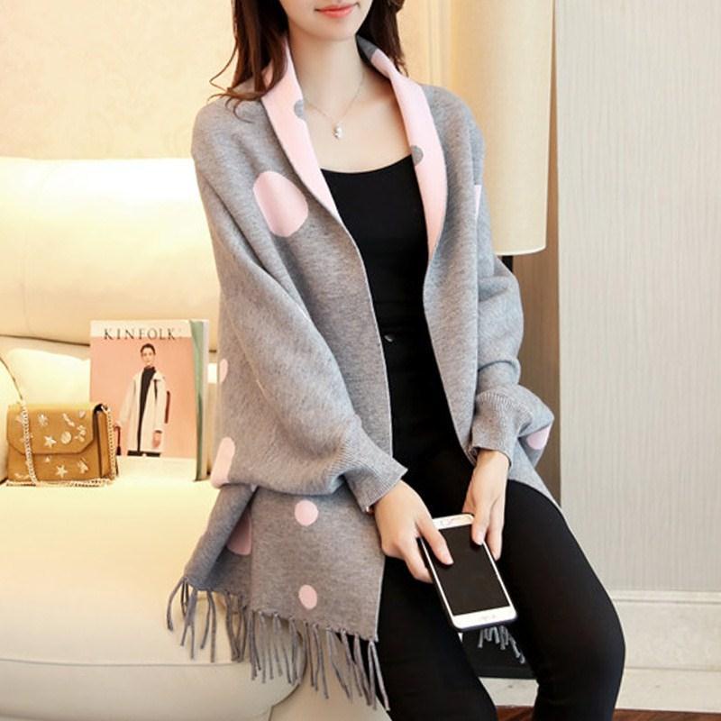 Oyster✉Áo khoác Cardigan ấm áp thời trang cho nữ | BigBuy360 - bigbuy360.vn