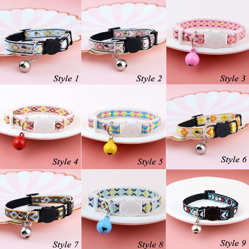Vòng Cổ Có Chuông Điều Chỉnh Được Dành Cho Thú Cưng