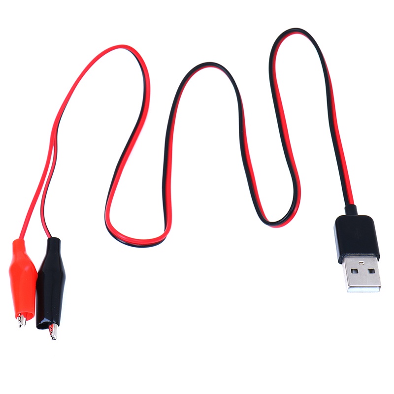 1 Dây Cáp Chuyển Đổi Đầu Cá Sấu Sang Usb Male01 Chuyên Dụng