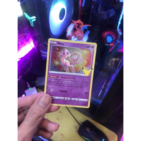 Thẻ bài lẻ Pokémon TCG kỷ niệm 25 năm chính hãng