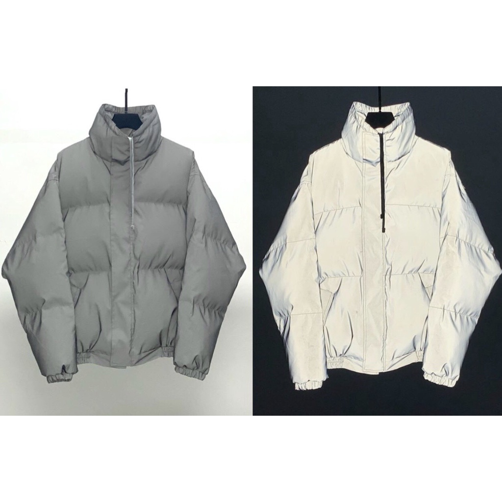 Áo phao FOG Fear of God ESSENTIALS Puffer Jacket Iridescent, áo khoác phao FOG ESSENTIALS