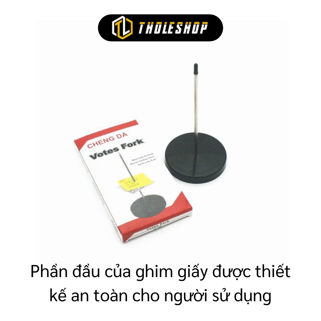 Cây Ghim Giấy, Hóa Đơn - Dụng Cụ Cọc Ghim Cắm Bill, Giấy, Hóa Đơn Cheng Da 8237