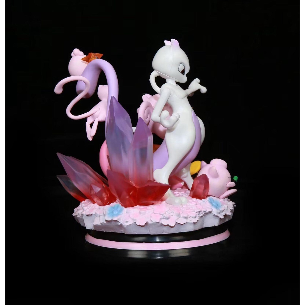 B &amp; M Bộ Gara Mewtwo Pokemon Có Thể Phát Sáng Mẫu Tượng Món Quà Sinh Nhật