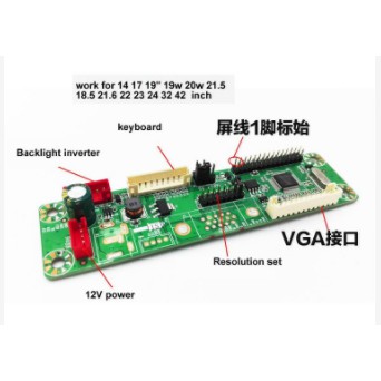 Bộ Test màn hình laptop 14.0 15.6 1366x768 cáp Led 40 pin