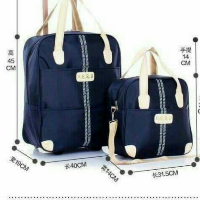 Set 2 vali kéo thời trang lc